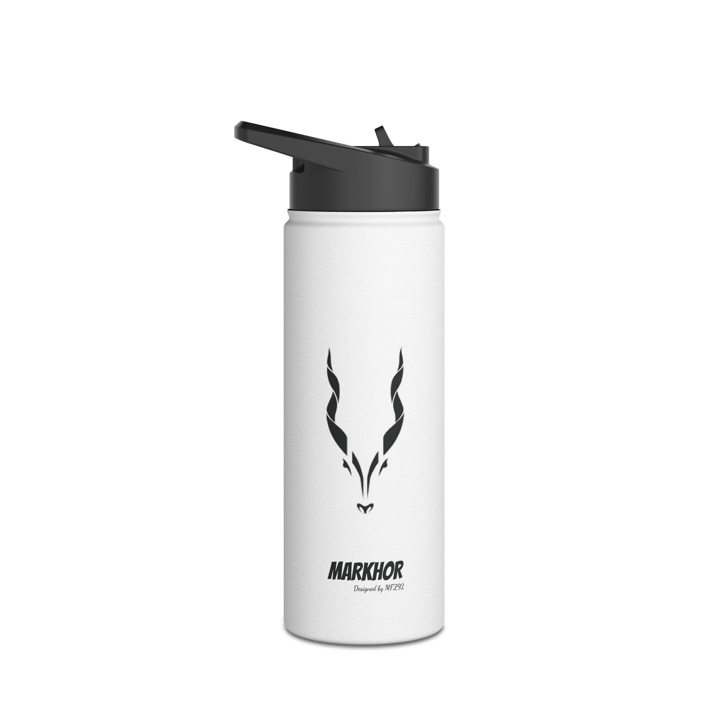 MARKHOR Stainless Steel Water Bottle, Standard Lid Designed by MFZ92