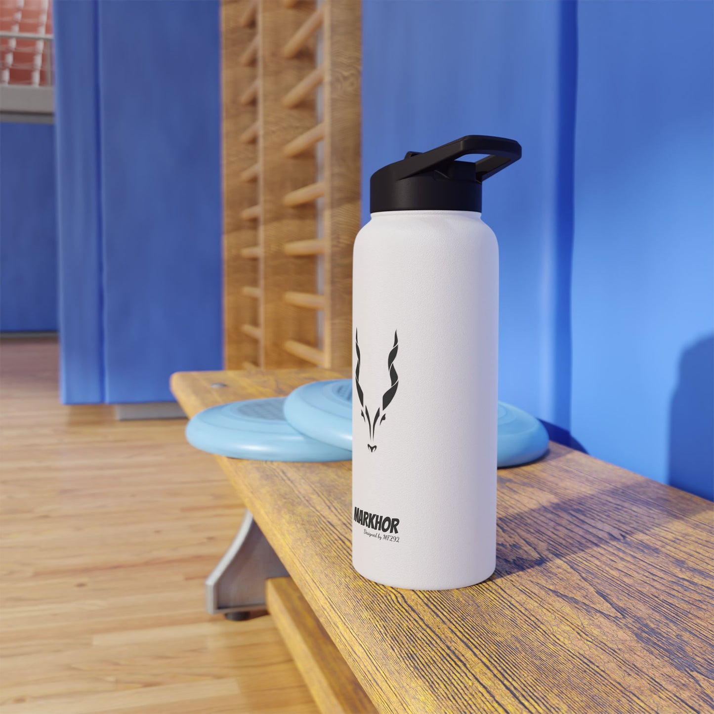 MARKHOR Stainless Steel Water Bottle, Standard Lid Designed by MFZ92