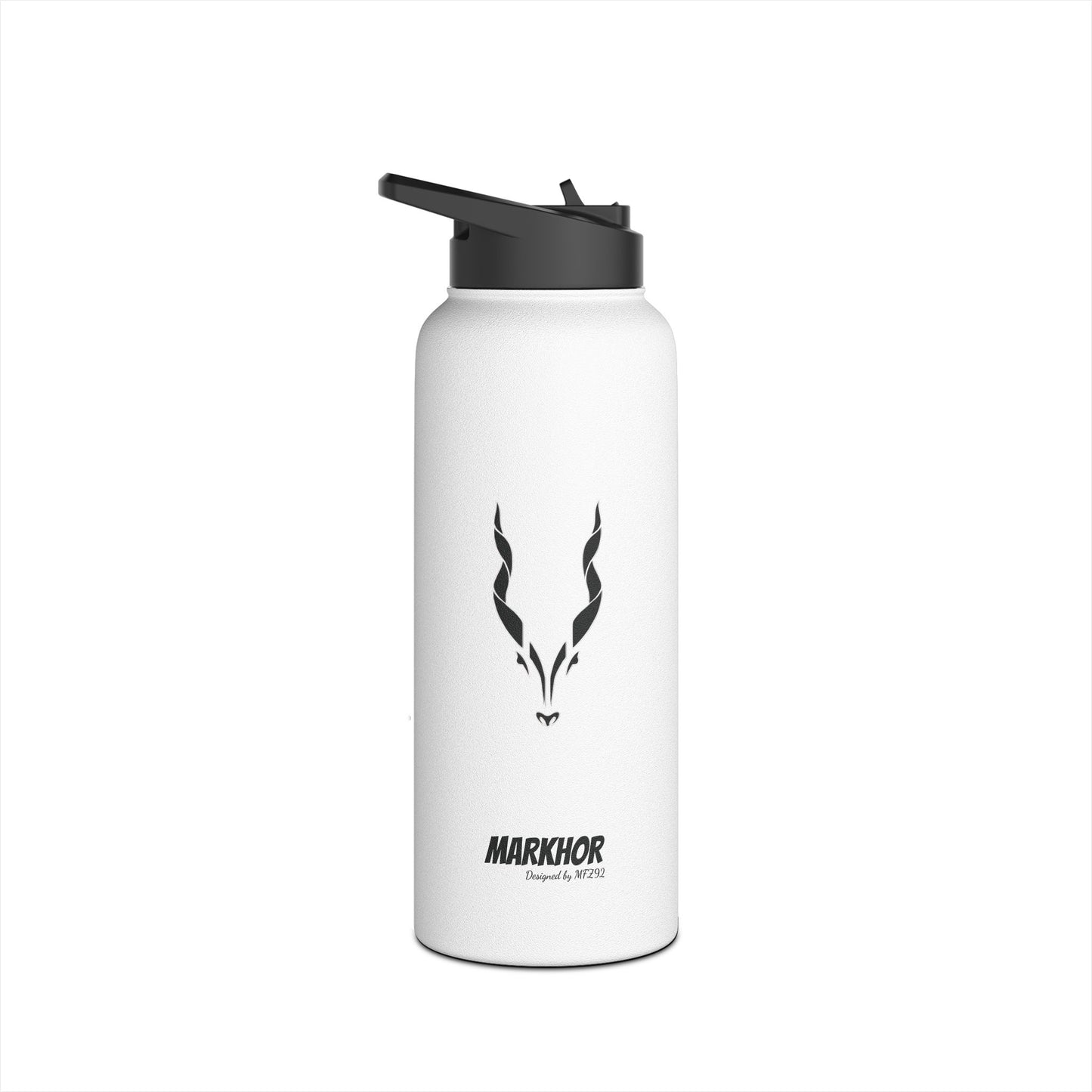 MARKHOR Stainless Steel Water Bottle, Standard Lid Designed by MFZ92