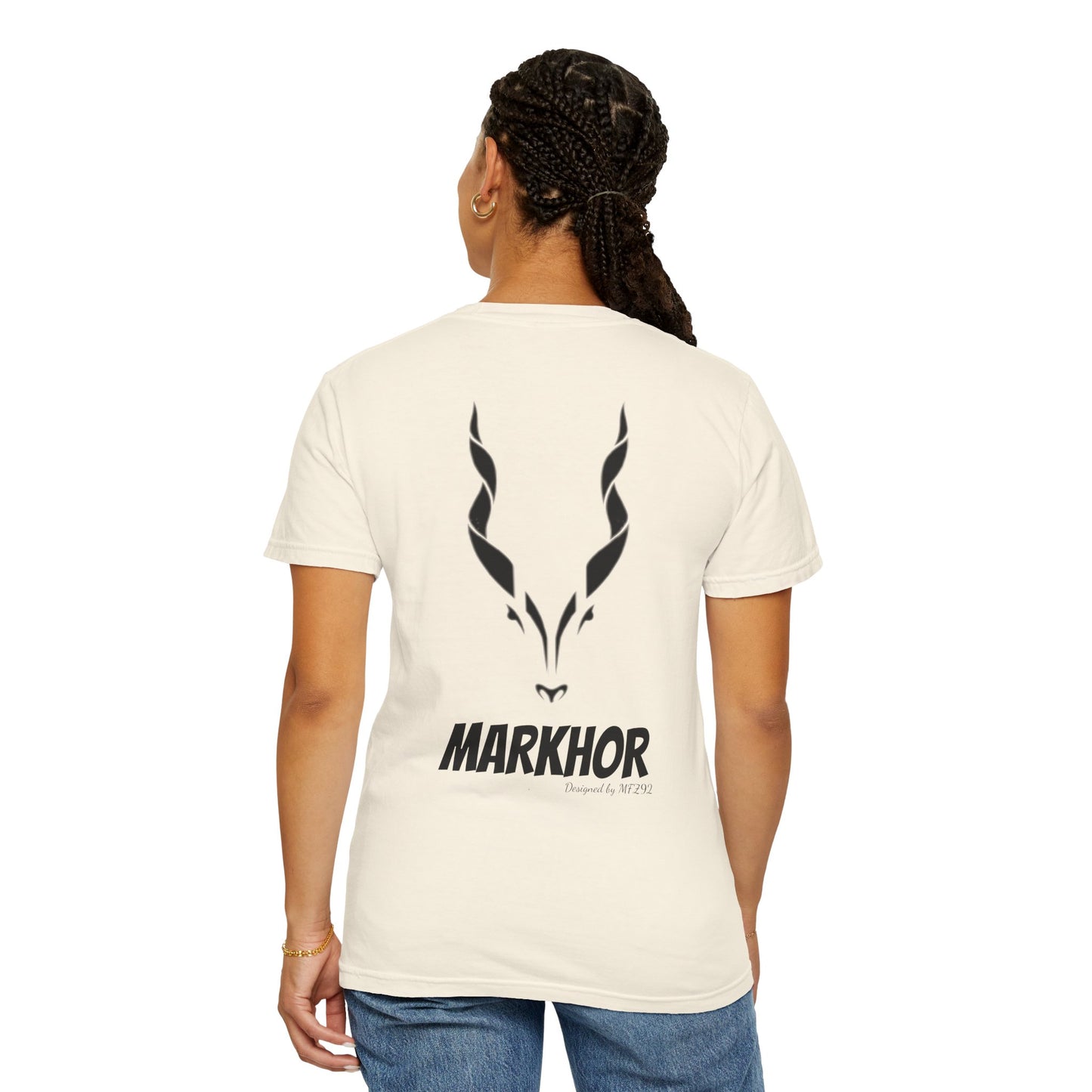 MARKHOR Designed by MFZ92 Unisex Garment-Dyed T-shirt