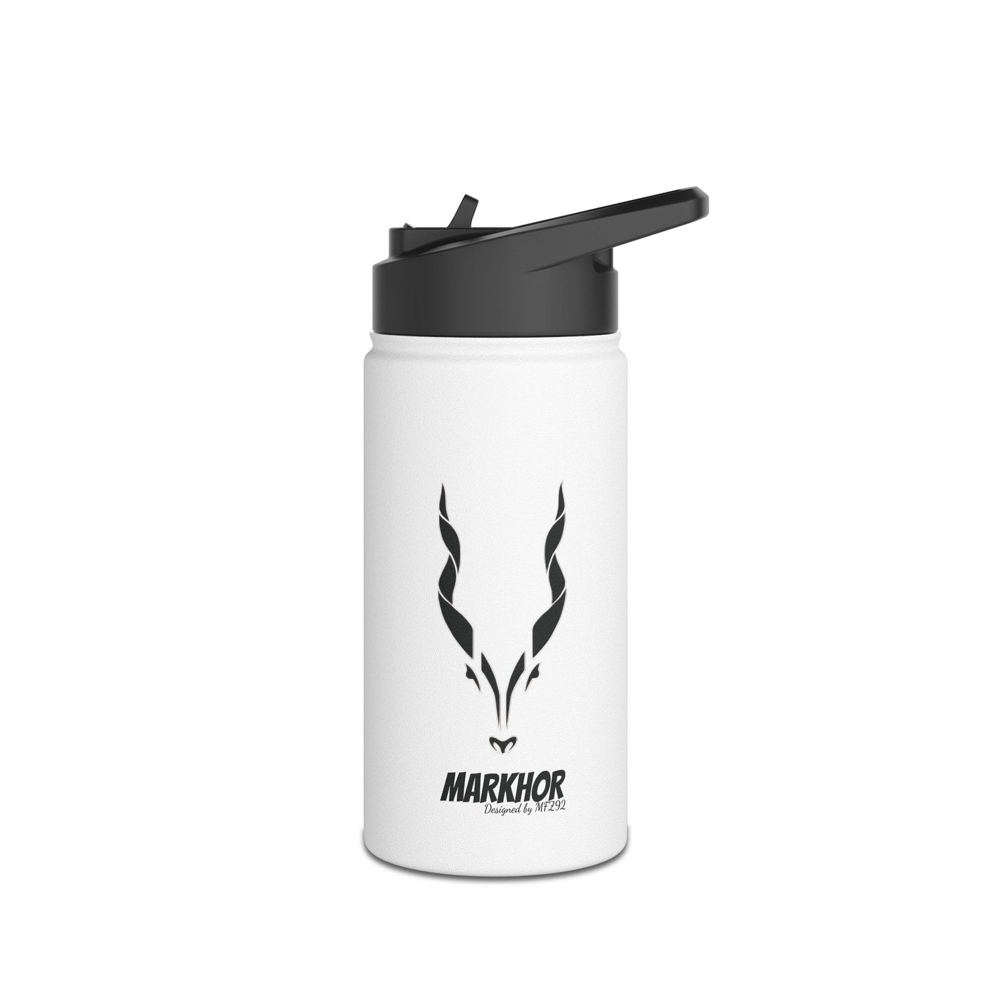 MARKHOR Stainless Steel Water Bottle, Standard Lid Designed by MFZ92