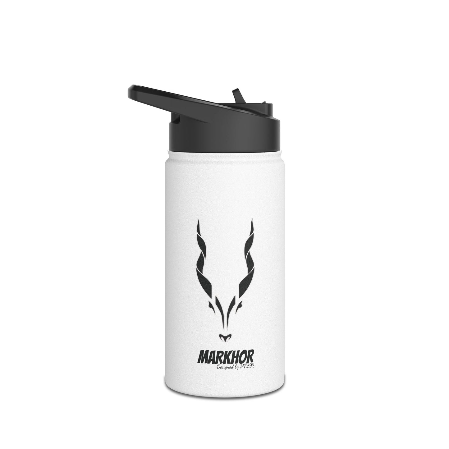 MARKHOR Stainless Steel Water Bottle, Standard Lid Designed by MFZ92