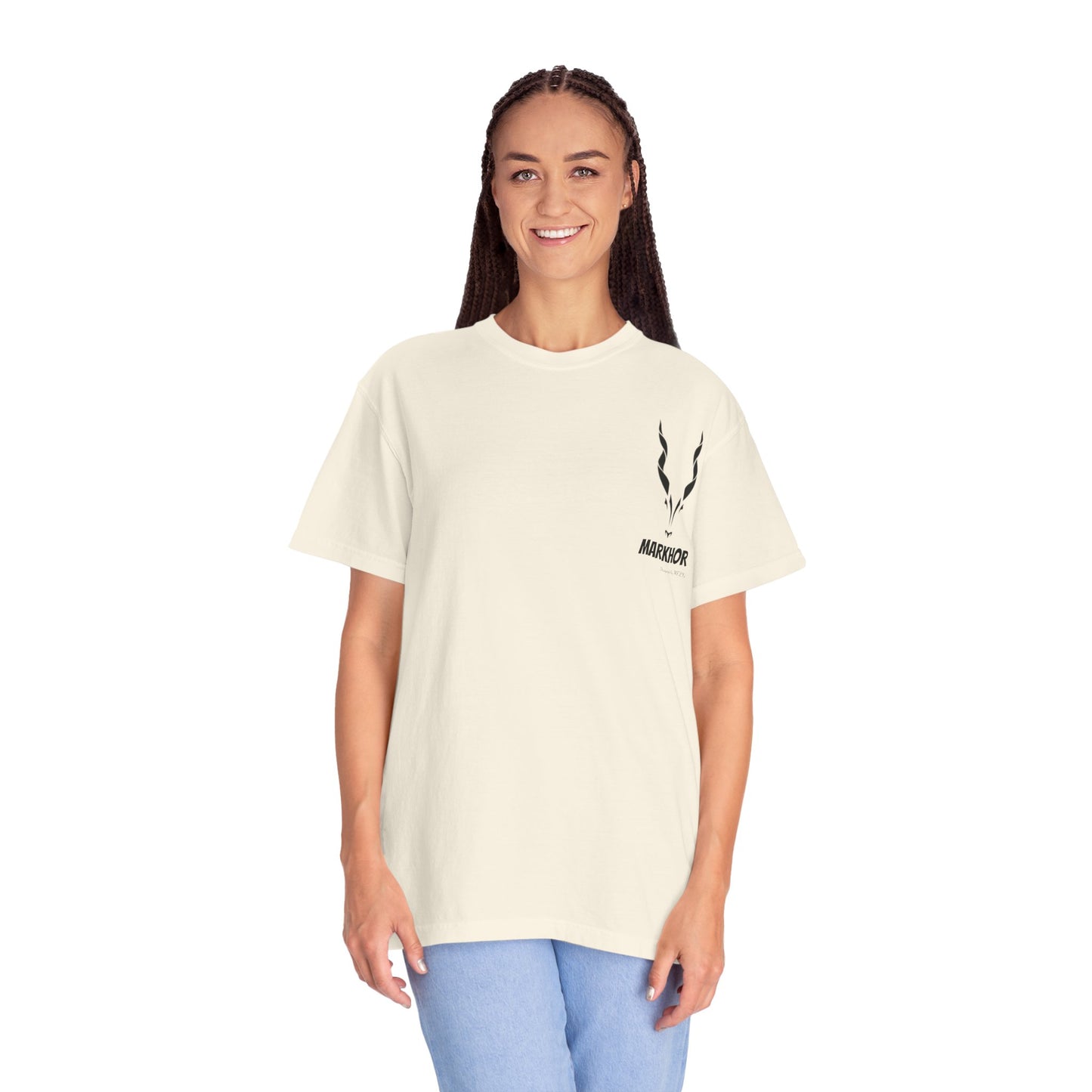 MARKHOR Designed by MFZ92 Unisex Garment-Dyed T-shirt