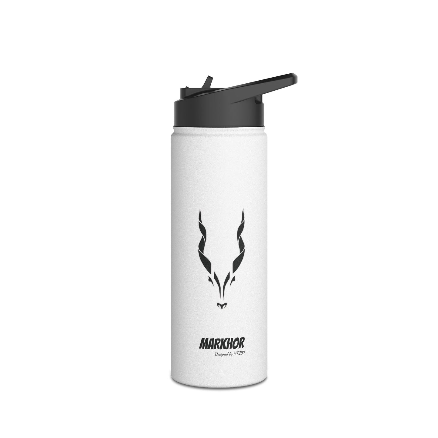 MARKHOR Stainless Steel Water Bottle, Standard Lid Designed by MFZ92