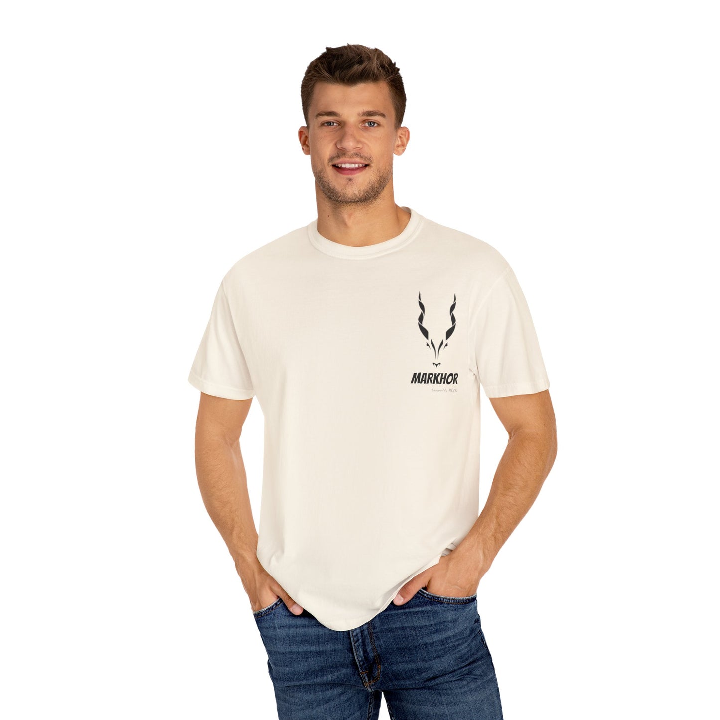 MARKHOR Designed by MFZ92 Unisex Garment-Dyed T-shirt