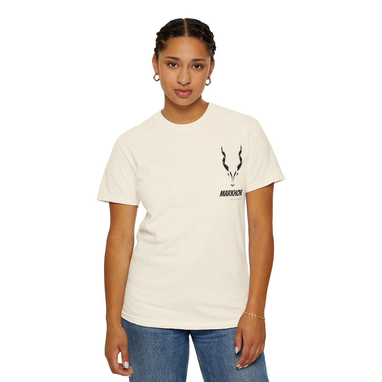 MARKHOR Designed by MFZ92 Unisex Garment-Dyed T-shirt