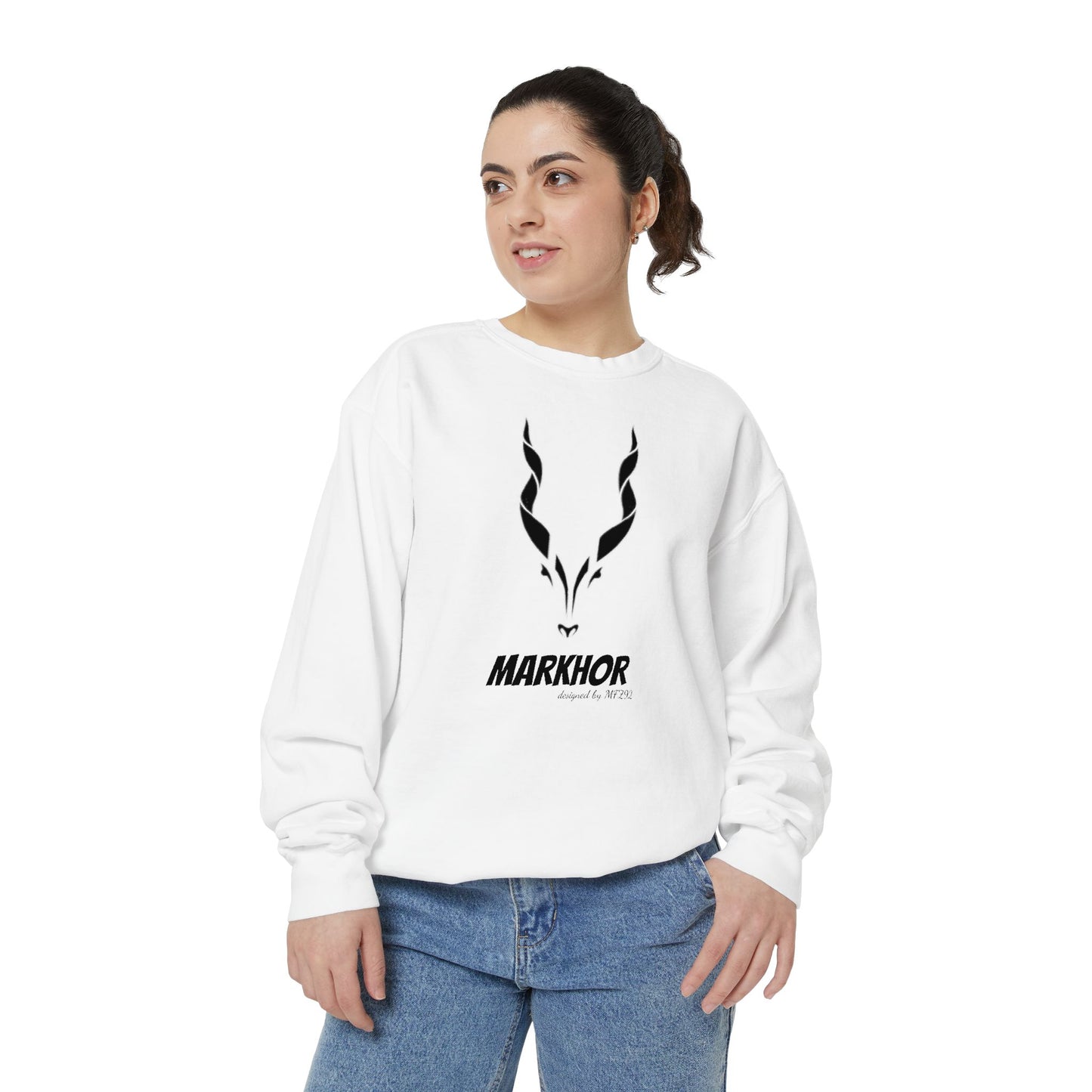 MARKHOR Designed by MFZ92 Unisex Garment-Dyed Sweatshirt