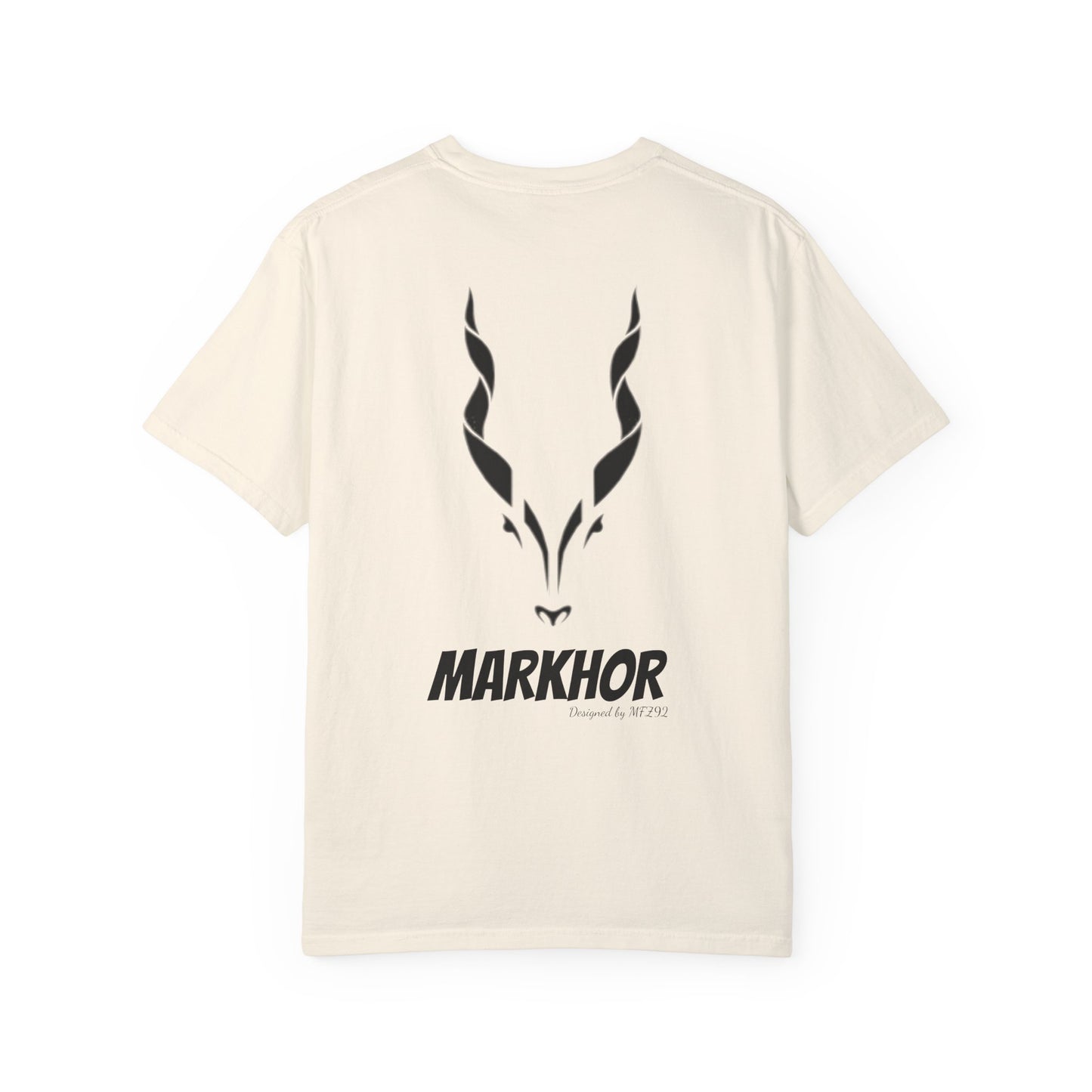 MARKHOR Designed by MFZ92 Unisex Garment-Dyed T-shirt