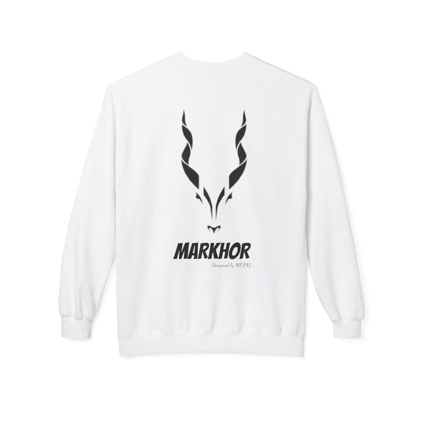 MARKHOR Designed by MFZ92 Unisex Midweight Softstyle Fleece Crewneck Sweatshirt